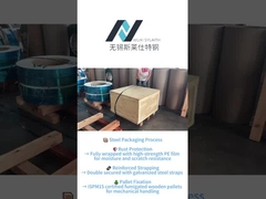 Steel Packaging Process