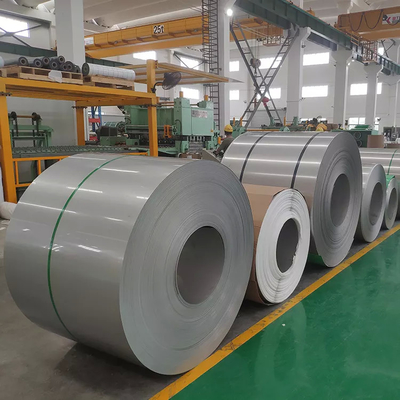 Hairline Finish Hot Rolled Stainless Steel Coil 8mm 304 For Building Materials
