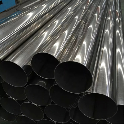 Decorative Welded Stainless Steel Pipe  Round SS Tube SUS 201 304L 316L