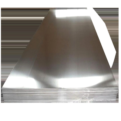 1050 1070 Aluminum Plate Sheet 1060 1235 , Mirrored 6063 T6 Aluminum Sheet