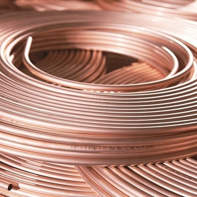 High Quality Refrigeration Air Conditioner Connecting Copper Pipe Pancake Coil Capillary Copper Coil Copper tube
