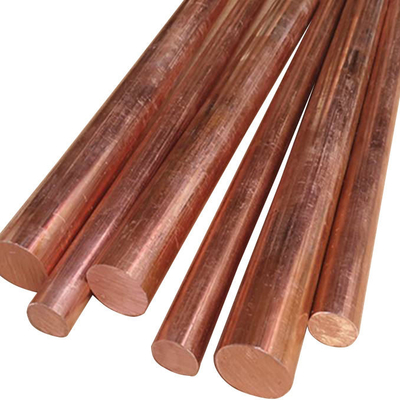 ASTM B187 C12200 Phosphorus-Deoxidized Copper Round Bar Excellent Corrosion Resistance For Heat Exchangers