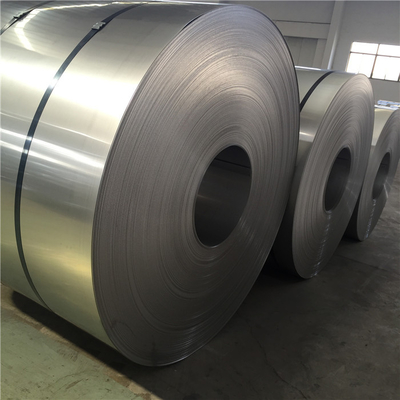 Polished Stainless Steel Cold Rolled Coil Length 1000mm - 6000mm Elongation &gt; 40%