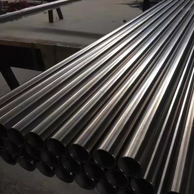 Cold Rolled SS 316l Steel Pipe With Customized Thickness And Silver Surface Color