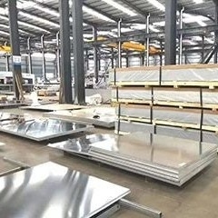 Flat Brushed Aluminum Alloy Plate Thickness 0.1-200mm
