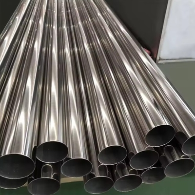 SUS 304 316 304L 316L Bright Ss Pipes Round Square Rectangular Stainless Steel Welded Pipe