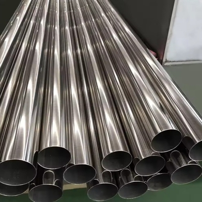 201 316 Stainless Steel Decorative Pipe Mirror Brushed 316l Laser Cutting Round