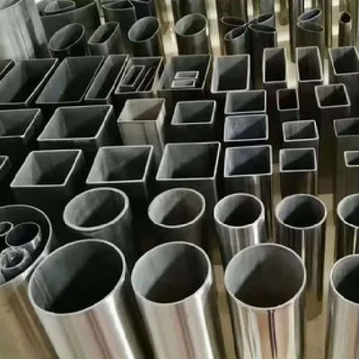 304 Stainless Steel Pipe Welded Seamless Stainless Steel Tube Round Square Rectangular For Construction Industrial Decoration Use Custom Size Thickness Available