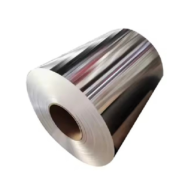 Polished Stainless Steel Cold Rolled Coil Length 1000mm - 6000mm Elongation &gt; 40%