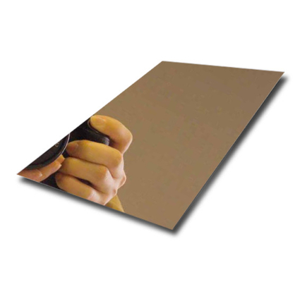 Sophisticated 316ti Polished Stainless Steel Sheet Reflective Finish For Upscale Design Features