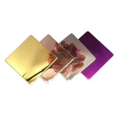 Luxury Grade Polished Stainless Steel Plate With Reflective Surface For Architecture Design