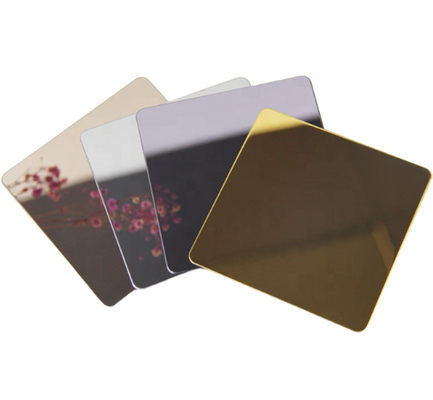 Luxury Grade Polished Stainless Steel Plate With Reflective Surface For Architecture Design