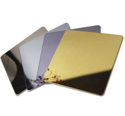 Luxury Grade Polished Stainless Steel Plate With Reflective Surface For Architecture Design