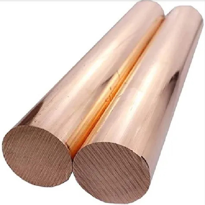 JIS H3250 C1100 Pure Copper Round Bar Polished Surface For Electrical Engineering
