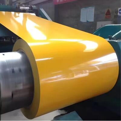 Color Coated Steel Coil Manufacturer Supplying PPGI And PPGL Coils In Different Thicknesses, Widths And Surface Coatings For Industrial Use