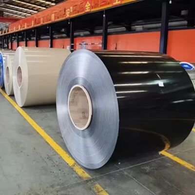 PPGI Galvanized Steel Coil with PE, SMP, HDP and PVDF Coatings for Roofing and Wall Cladding